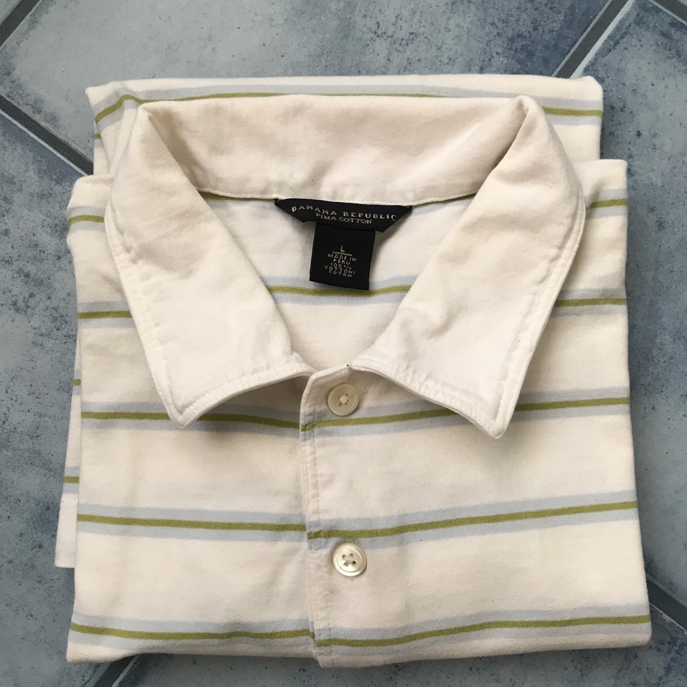 Striped polo Banana Republic Large